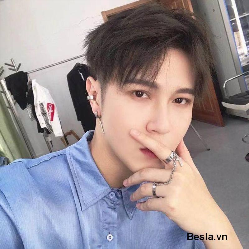 Nhẫn Phối Dây Xích Và Thánh Giá Phong Cách Punk Hip Hop Cho Nam Và Nữ