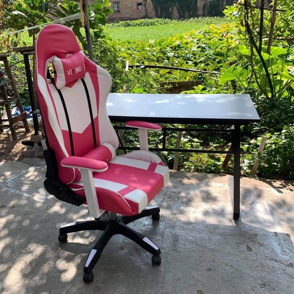 Ghế gaming, chơi game cao cấp V1 da Pu dày dặn, nệm dày êm ái. | BigBuy360 - bigbuy360.vn