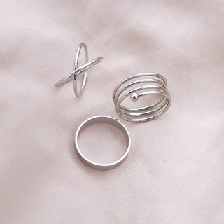 Nhẫn thời trang phong cách retro