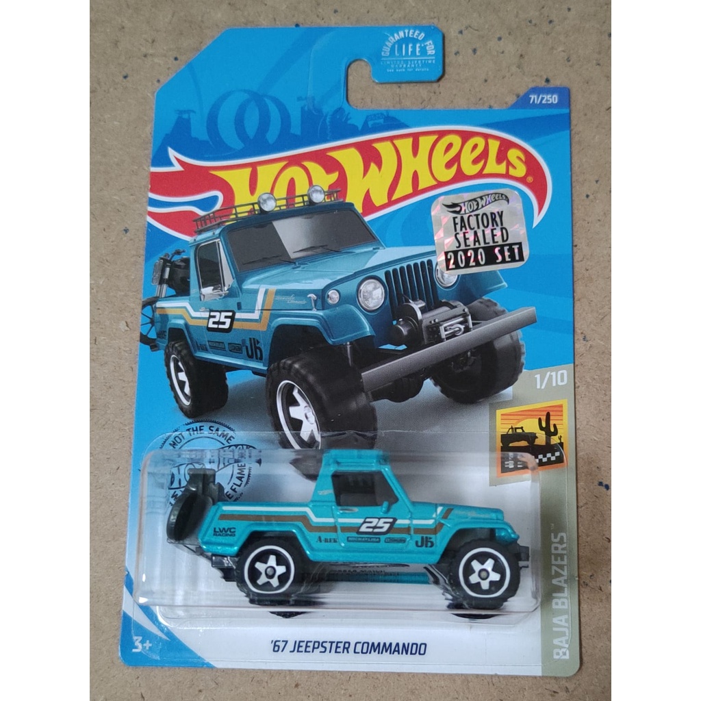 Hot WHEELS Đồ Chơi Xe Hơi JEEPSTER Có Nắp Đóng 67