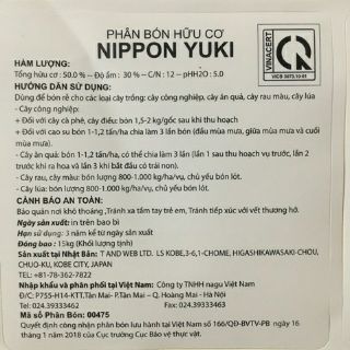 Phân Gà Hữu Cơ NIPPON YUKI