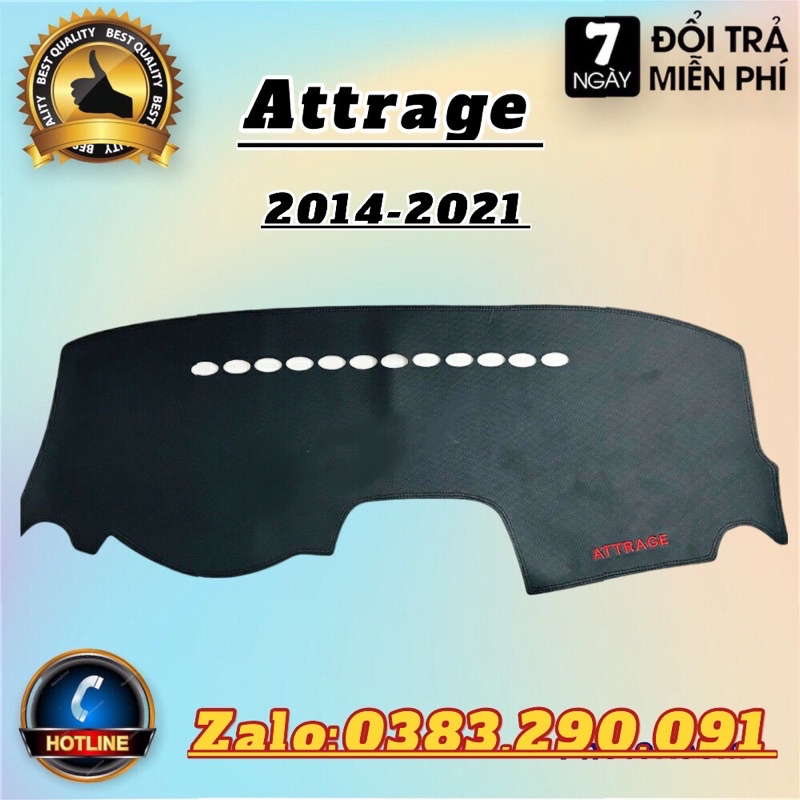 Thảm Taplo Attrage 2018 2019 2020 2022 da carbon cao cấp