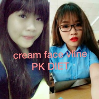 Kem tan mỡ mặt Vline PK Diet