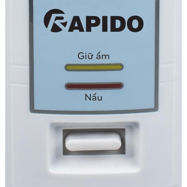 Nồi cơm điện tử Rapido RC-1.2D/Nồi cơm điện cơ Rapido RC-1.5M