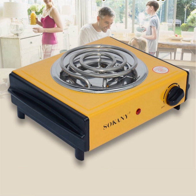 [Mã 155ELSALE giảm 7% đơn 300K] Bếp điện mini 1000W gia đình chính hãng SOKANY ( Điều chỉnh nhiệt độ )