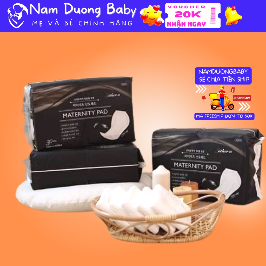 Băng vệ sinh cho mẹ sau sinh Mom'sday (gói 30 miếng).