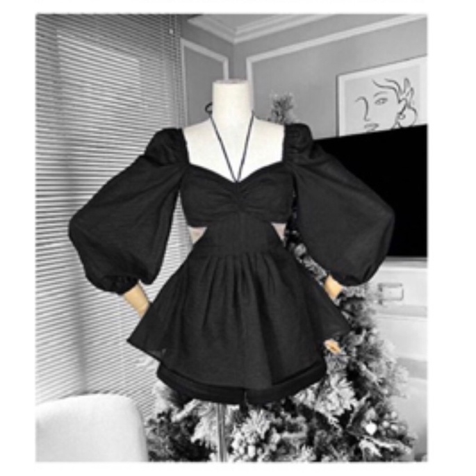 Bigsize sét bộ áo dây rút mặc 2 kiểu bigsize 55kg-90kg😘😘