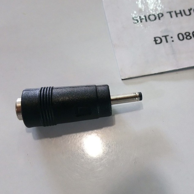 Đầu chuyển nguồn Laptop: Chuẩn 5.5mm X 2.1mm ra đầu Acer nhỏ chuẩn 3mm