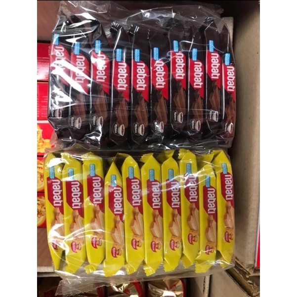 Bánh kem xốp Nabati 25k/1 lốc 10 gói ( 1 gói 20gr)