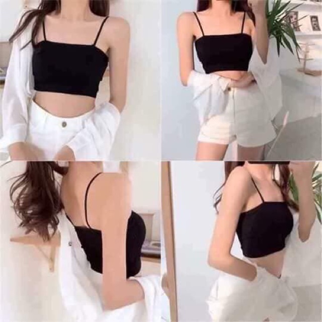 Áo bra gân cotton siêu xinh | BigBuy360 - bigbuy360.vn