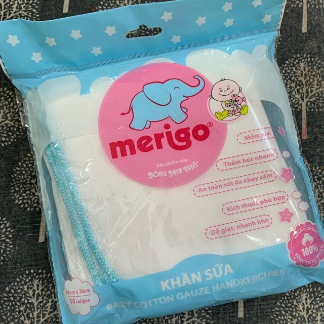 Khăn sữa Merigo - Bạch Tuyết