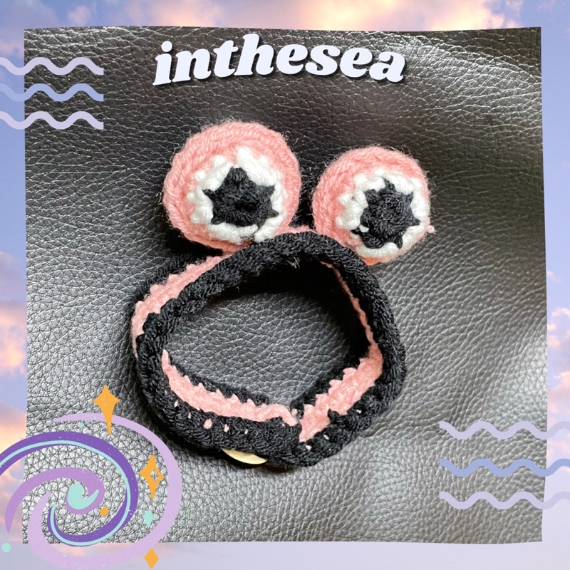 Vòng Tay Đan Len Hình Chú Ếch Đáng Yêu Nhiều Màu