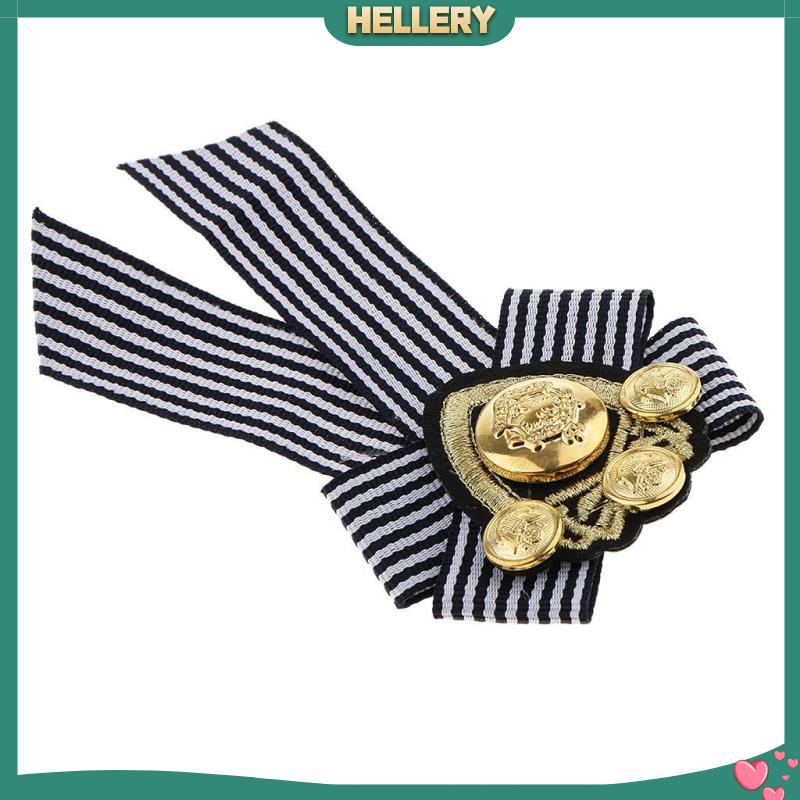 Nơ Cài Cổ Áo Họa Tiết Sọc Đỏ Phong Cách Anh Quốc Thời Trang