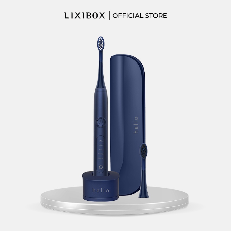 Bàn Chải Điện Làm Trắng Răng Halio Sonic Toothbrush PRO - Midnight Blue
