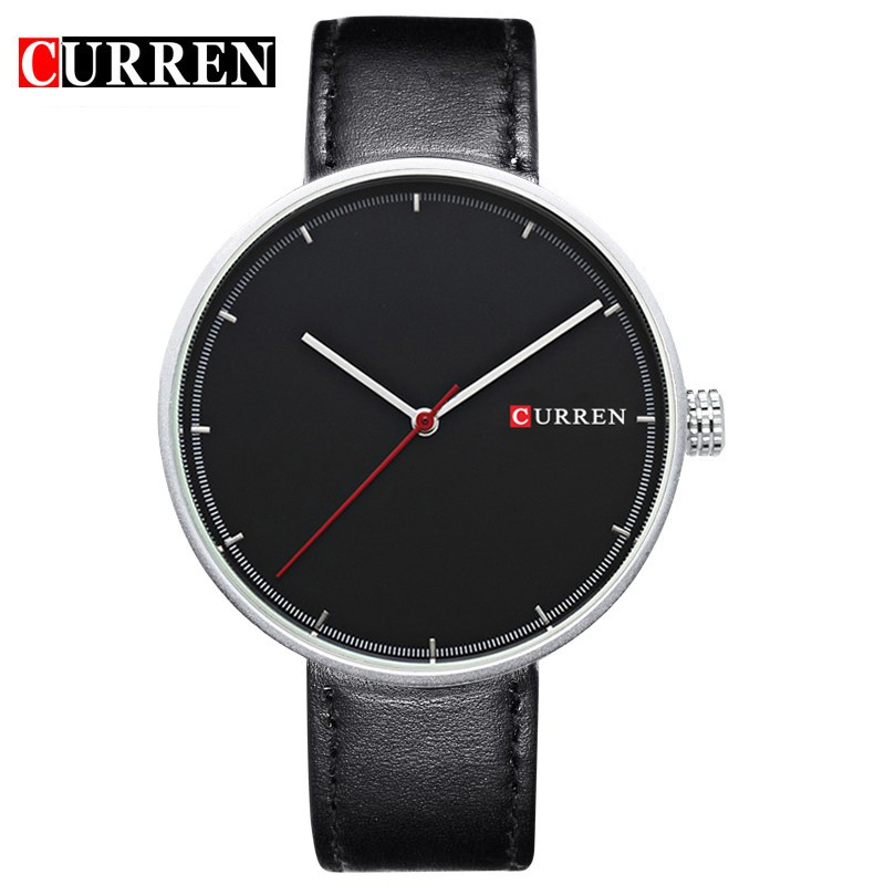 CURREN Men's casual leather watch 8223