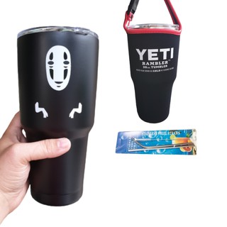 Combo ly giữ nhiệt ma vô diện 900ml thái lan có đầy đủ phụ kiện