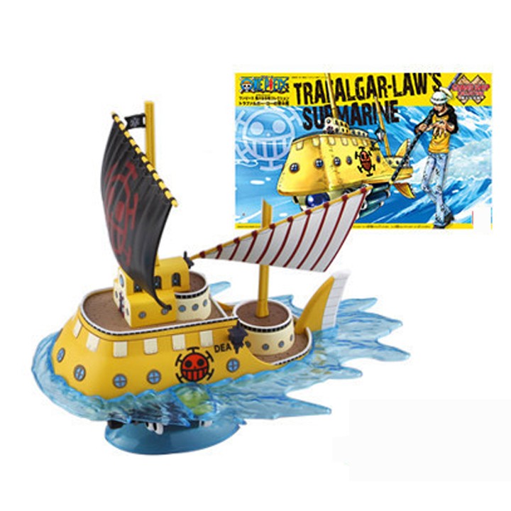 Loại 16cm - Mô hình thuyền tàu Law Trafalgar One Piece Sunny - Mô hình Thuyền One Piece