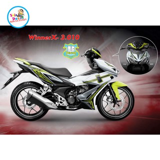 [SHIN DECAL] Tem xe winner X 3010 dán xe trắng