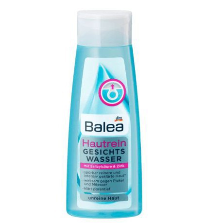 Hàng Đức Auth Toner, nước hoa hồng Balea soft and clear cho da mụn