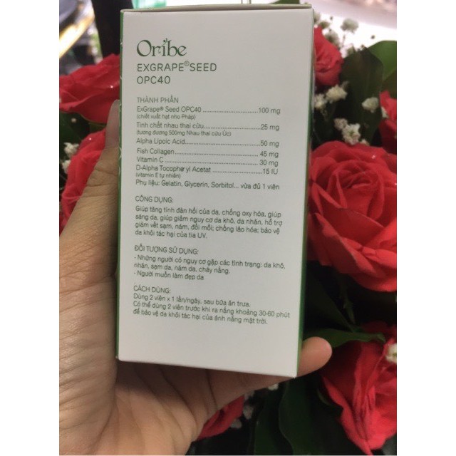 Viên Uống ORIBE - Giúp Chống Oxy Hóa & Bảo Vệ Làn Da Tối Ưu | BigBuy360 - bigbuy360.vn