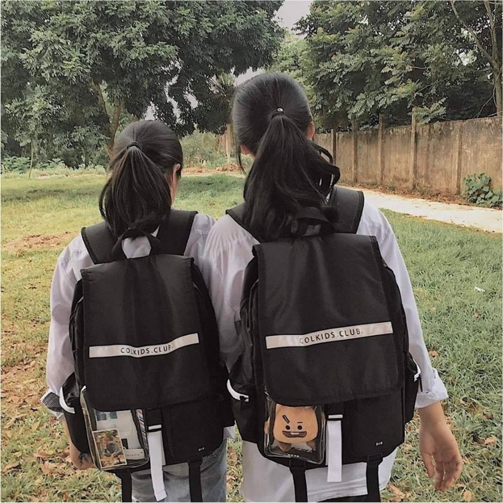 LOẠI LỚN CHỐNG NƯỚC  Balo Nam Nữ, Cặp Học Sinh thời trang DE dùng đi chơi làm du lịch đựng vừa máy tính