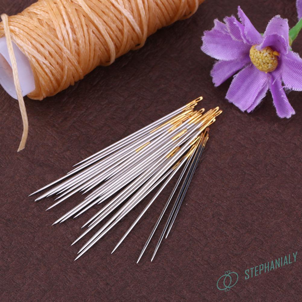 16pcs/set Hand Sewing Needles Kit Household ​Leather Carpet Repair Tools【cod/ready stock】