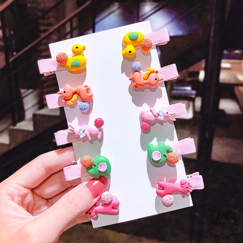 Kẹp tóc hoạt hình dễ thương cho bé gái