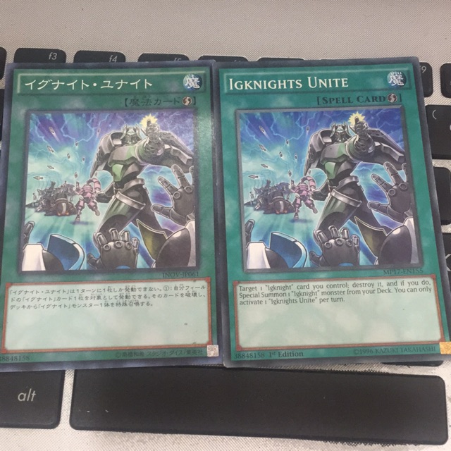[Thẻ bài yugioh] Igknight Unite - MP17-EN155 - INOV-JP061