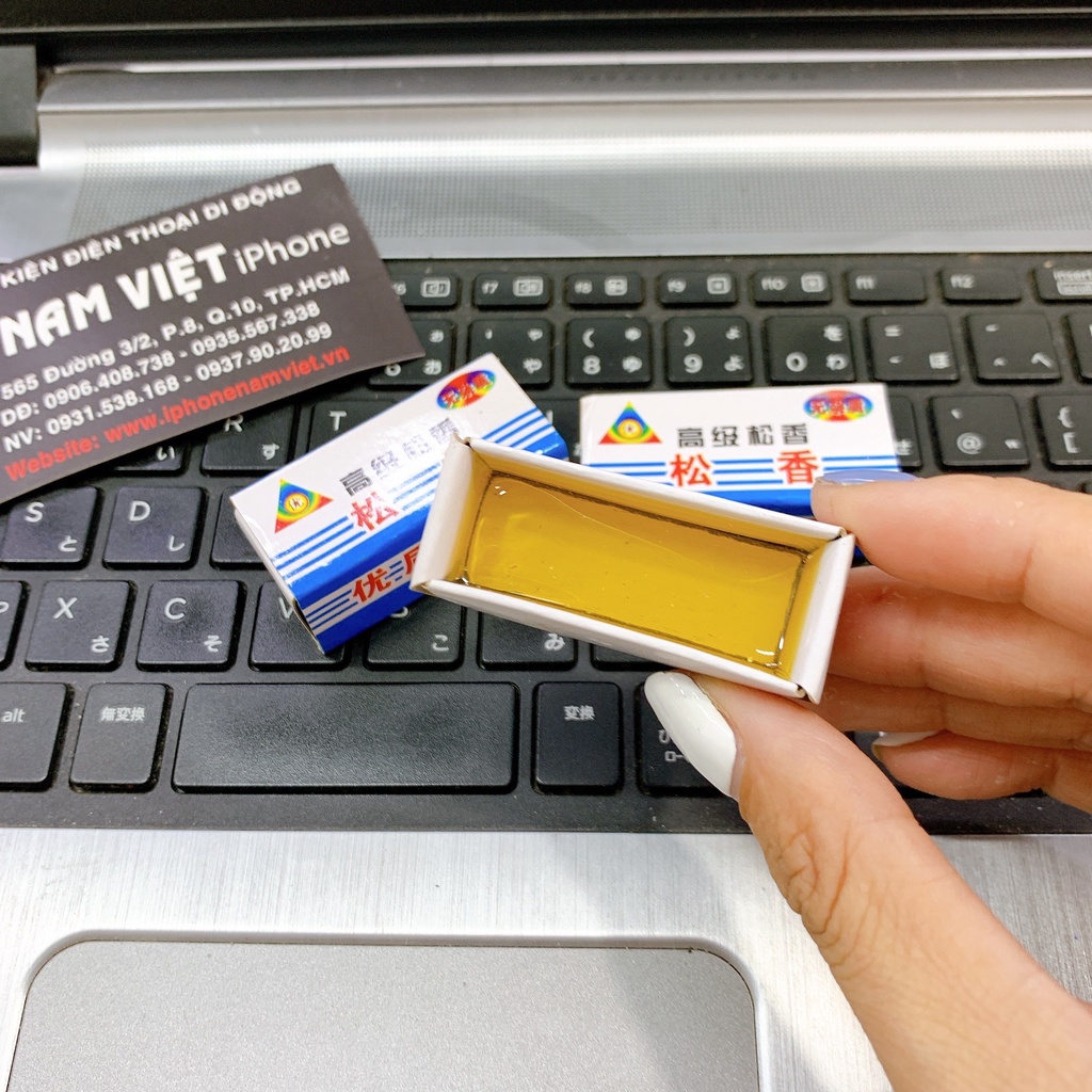 Nhựa thông khô hộp giấy