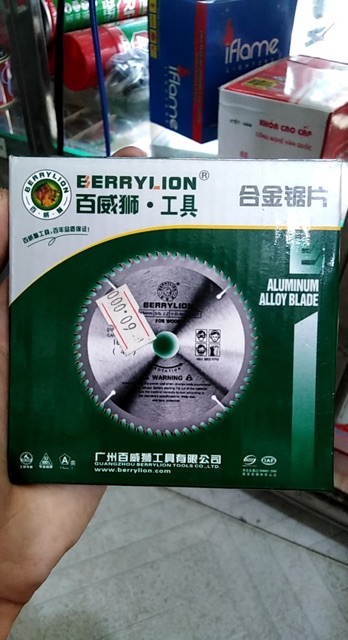Lưỡi Cưa Gỗ Hợp Kim Berrylion 041100401 - 1T1 và 1T8 - Chuyên phân phối