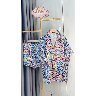 Bộ Pijama cánh dơi (Tay ngắn - Quần đùi)