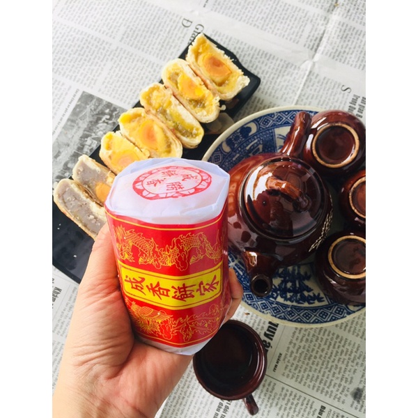 Bánh pía môn sầu riêng Thành Hương- Pía giấy xưa truyền thống