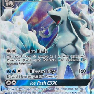 Thẻ bài alolan ninetales Ex