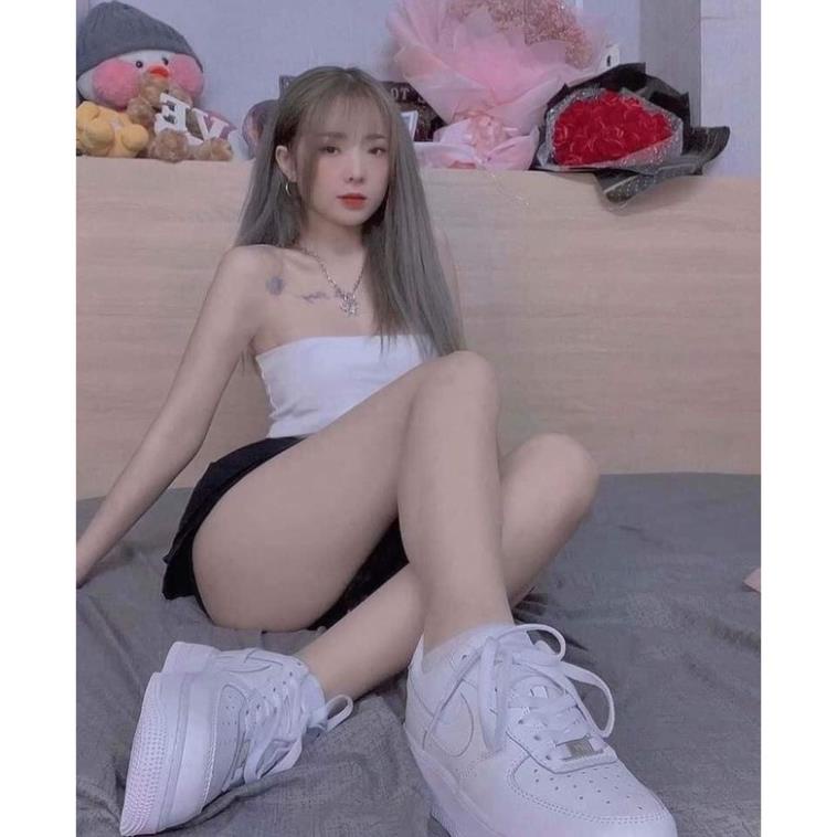 🌹giaygiagoc🌹Giày AF1 all white, Nike Air Force 1 Hàng Đẹp Full Box Bill