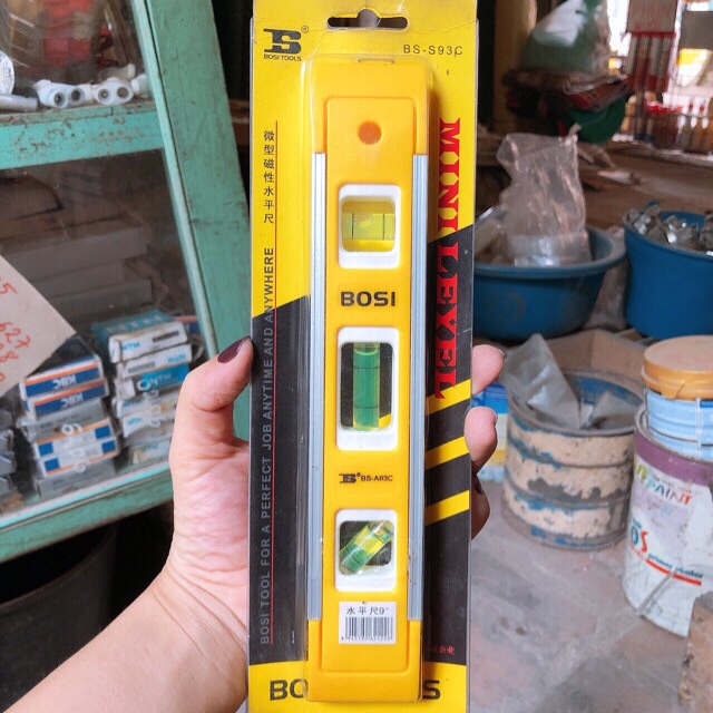 Thước nivo - thước thuỷ 20cm hàng xịn