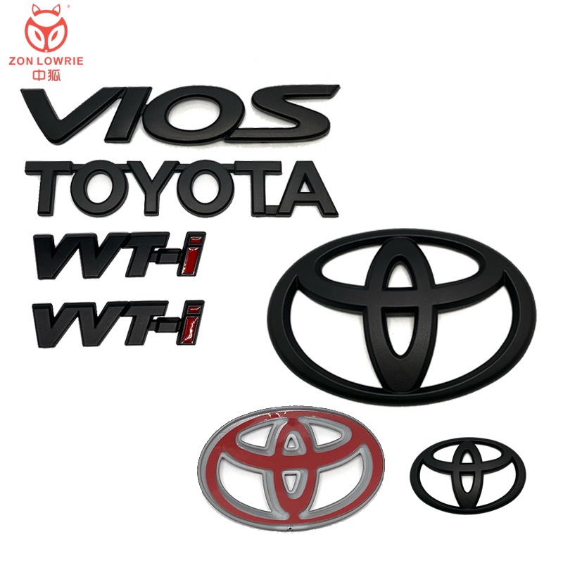 Logo Dán Trang Trí Vô Lăng Xe Hơi toyota vios gen2 ncp93 gen3