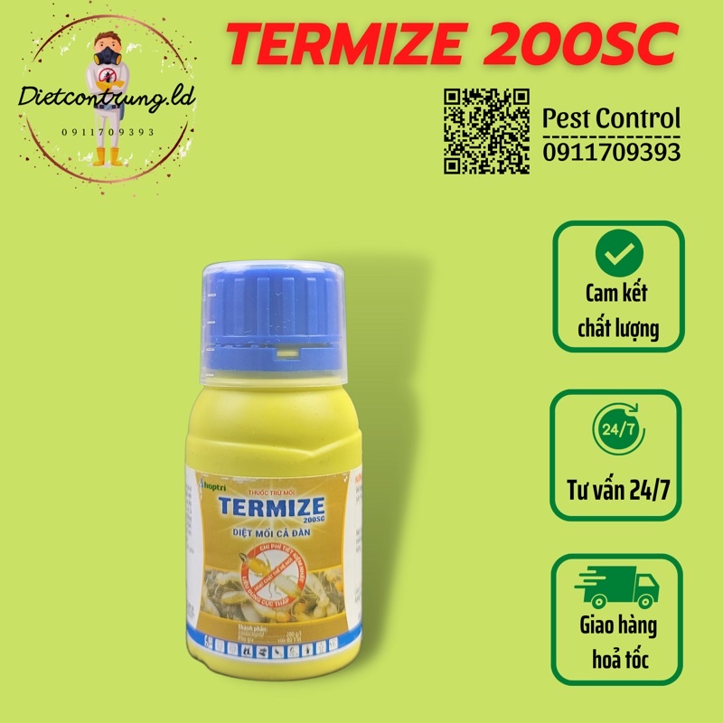 Thuốc Diệt Trừ Mối Termize 200SC Lọ 50ml