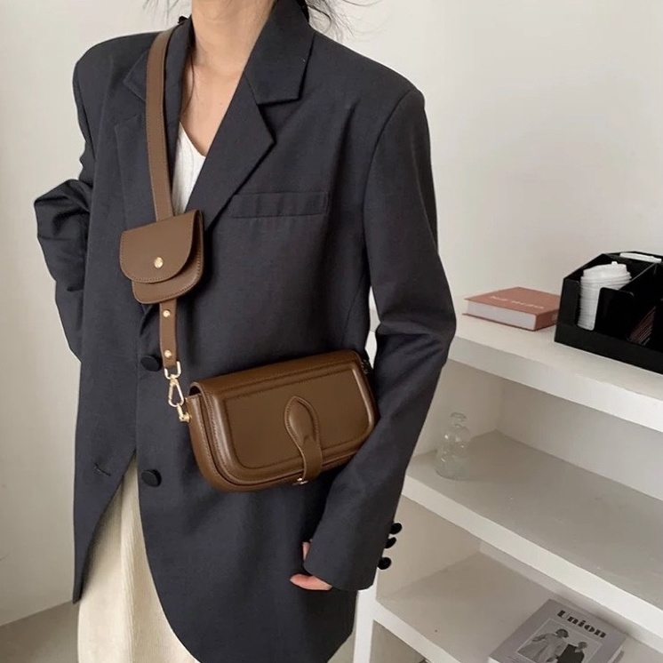 Túi xách nữ 2in1 kiểu dáng độc lạ