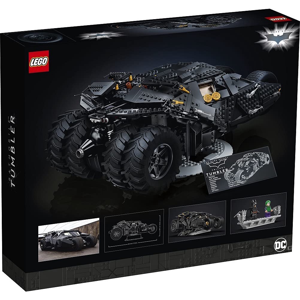 76240 Đồ chơi lắp ráp Iego DC Batmobile Tumbler - Xe của BatMan - phiên bản 2021