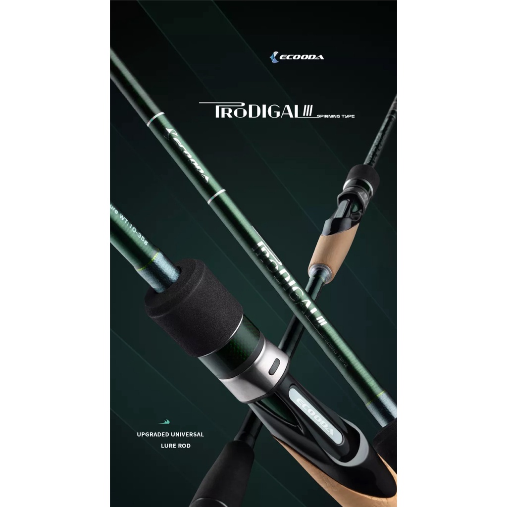 Cần câu cá mồi giả câu lóc Ecooda PRODIGAL III HitaLure phân phối