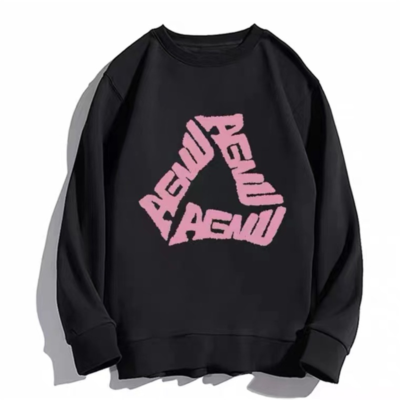 Áo sweater ZHELIHANGFEI dài tay in chữ thời trang trẻ trung cho nữ