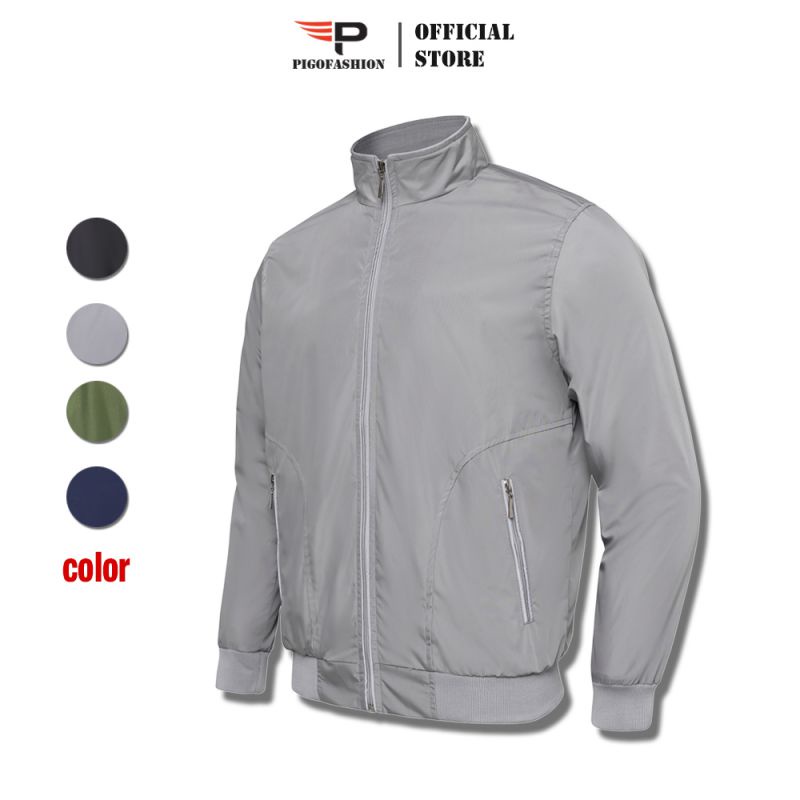 Áo Khoác Dù Nam Dạ Quang Chống Nước Cổ Đứng Thời Trang Cao Cấp TIRANO Fashion Fs TAKD037 Cool 01 (Chọn Màu)