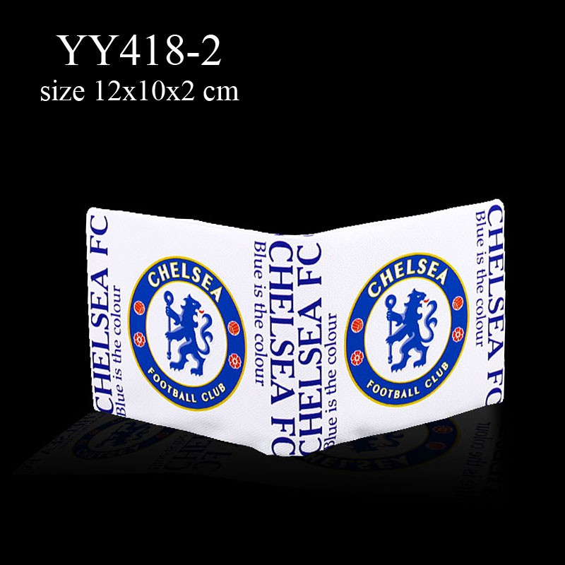 Ví Da In Hình Logo Chelsea, Arsenal Yy418