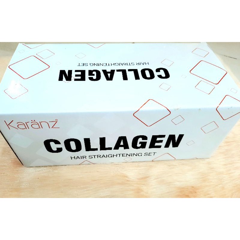 Kem duỗi tóc Siêu thẳng Collagen karanz PHỦ BÓNG CẶP LỚN 1000ML