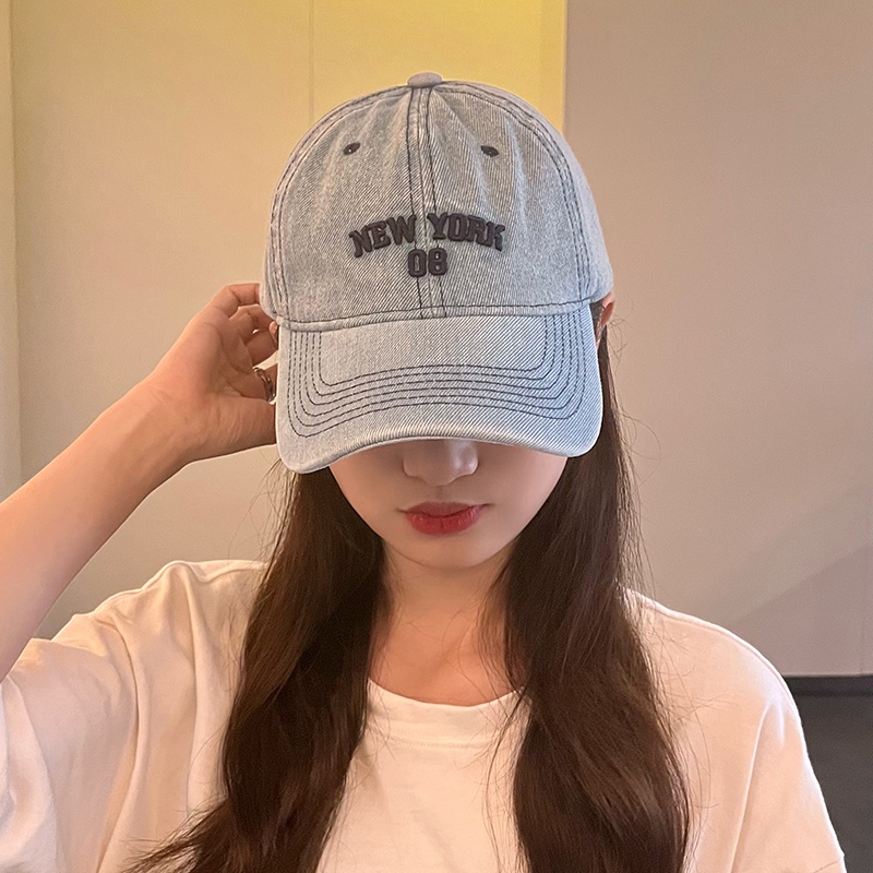 Nón Kết Chất Liệu Cotton Mềm Mại Chống Nắng Phong Cách Cao Bồi Nhật Bản Cho Nữ Dễ Phối Đồ