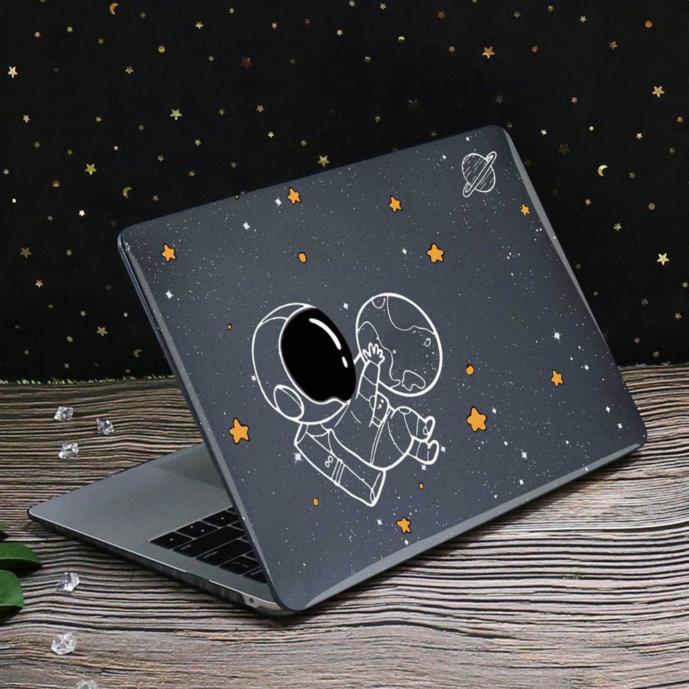 Ốp Điện Thoại Họa Tiết Phi Hành Gia Lấp Lánh Cho MacBook Air 13 inch 2020 M1 a2337 a2179 a1932 Mac Pro 14 inch 2021 a2442 Pro 13 a2289 a2338 2021