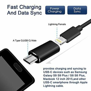 Đầu chuyển đổi từ Lightning sang Type C !!!