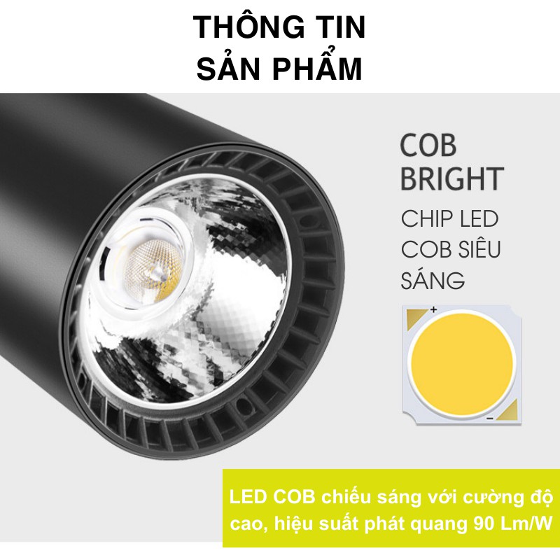 Đèn Rọi Ray, Đèn Rọi COB Siêu Sáng Chuyên Dụng Trang Trí Shop, Showroom, Logo Cửa Hàng PAPAA.HOME | BigBuy360 - bigbuy360.vn