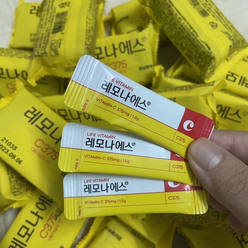 Vitamin c Lemona Hàn Quốc. Bán gói lẻ 10 túi 비타민 C 레모나