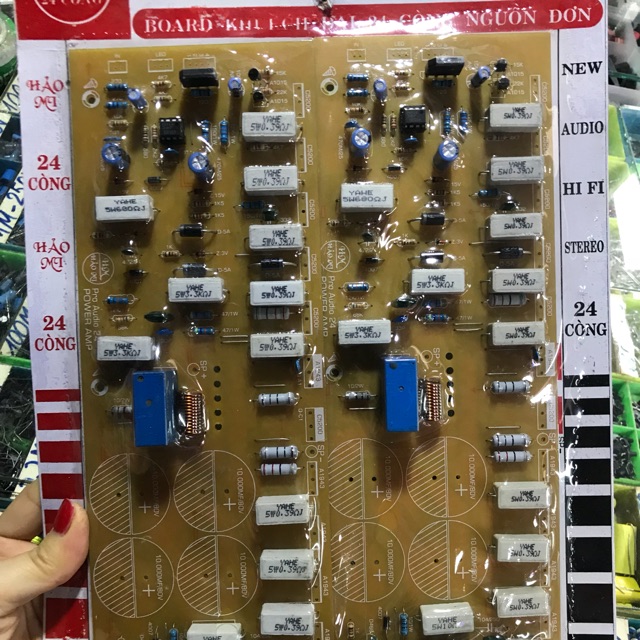 Mạch công suất 24 sò